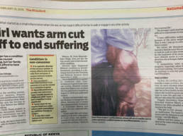 An article in the Standard newspaper Tilman Stasch